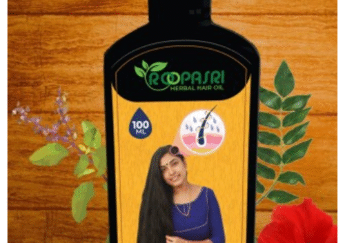 Roopasri Herbal Hair Oil – Nature’s Answer to Hair Fall and Scalp Health