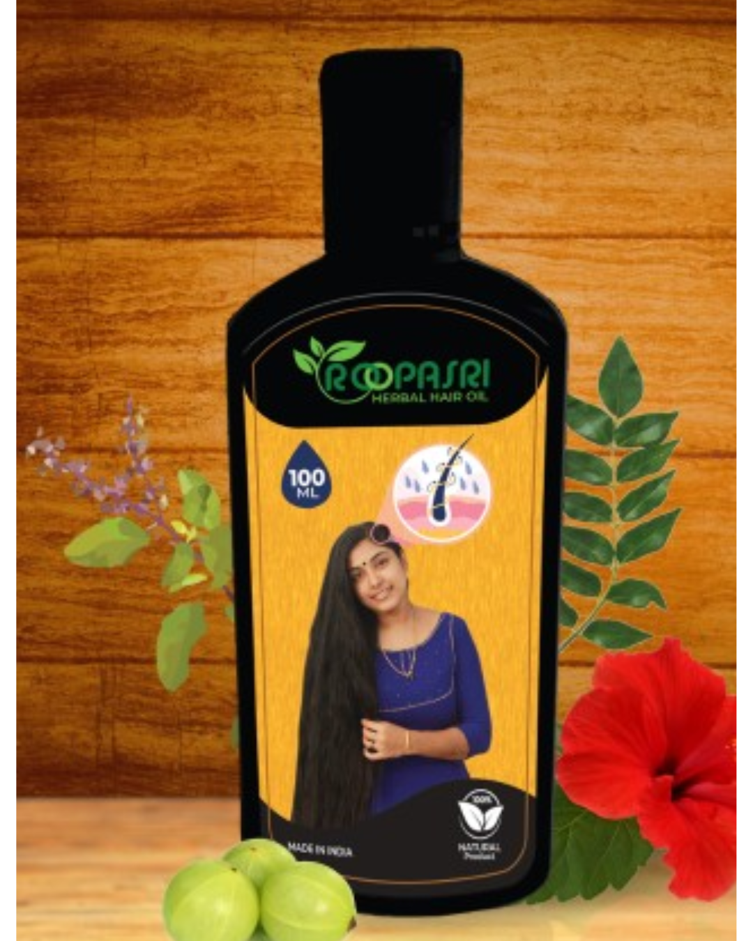 You are currently viewing Roopasri Herbal Hair Oil – Nature’s Answer to Hair Fall and Scalp Health