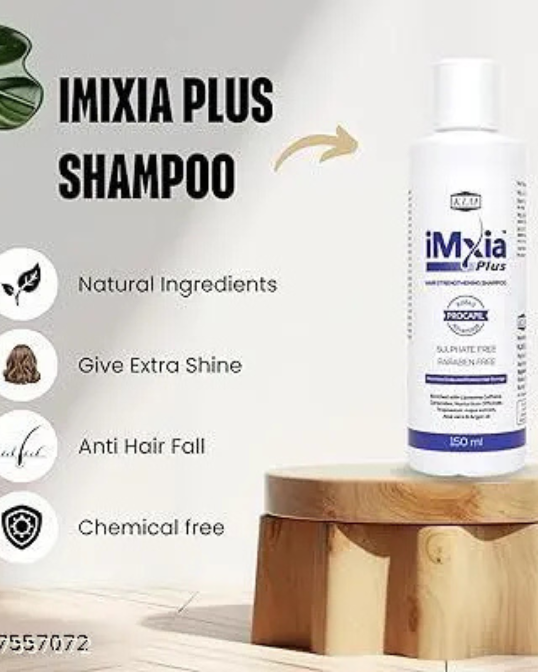 You are currently viewing KLM iMxia Plus Hair Strengthening Shampoo – Advanced Formula for Hair Fall Control