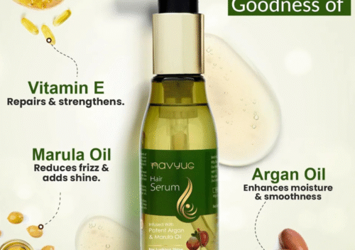 Navyug Hair Serum for Dry & Frizzy Hair – Nourish, Tame, and Shine Every Strand