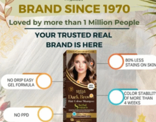 Kokila NO PPD Shampoo Hair Colour – Quick & Safe Hair Coloring Without Harsh Chemicals