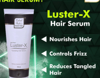 Rahul Phate’s Luster-X Hydrating Hair Serum – Advanced Hydration for Soft, Smooth, and Shiny Hair