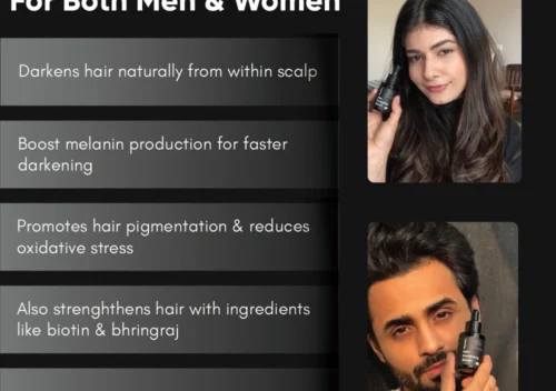 Masofta Anti Grey Hair Darkening Serum – Natural Solution to Restore Hair Color