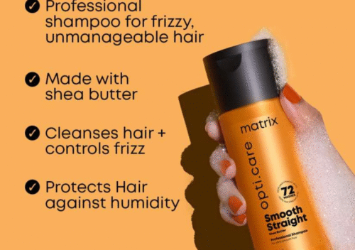 MATRIX Opti.Care Smooth Straight Professional Serum – Tame Frizz & Smoothen Hair Instantly