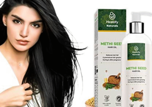 Healofy Methi Seed Hair Oil – Natural Solution for Strong, Healthy Hair