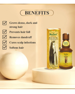 Read more about the article Nuzen Gold Herbal Hair Oil – 100% Pure Herbal Hair Oil for Stronger, Longer Hair
