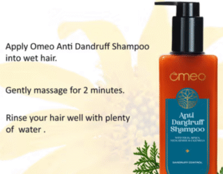 Omeo Anti Dandruff Shampoo – Herbal Defense Against Dandruff