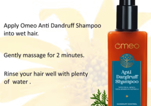 Omeo Anti Dandruff Shampoo – Herbal Defense Against Dandruff