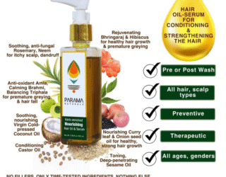 Parama Naturals Herb-enriched Nourishing Hair Oil for Strength & Shine
