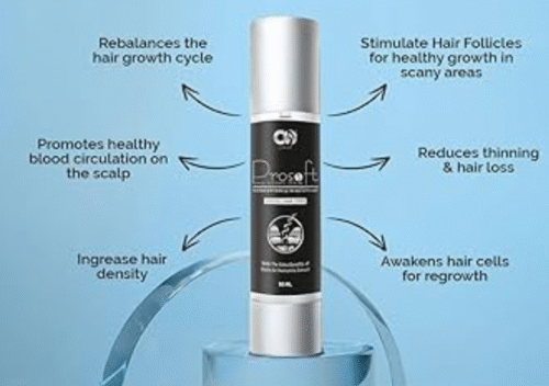 CO LUXURY Prosoft Hair Serum – Hair Regrowth and Frizz Control in One Bottle