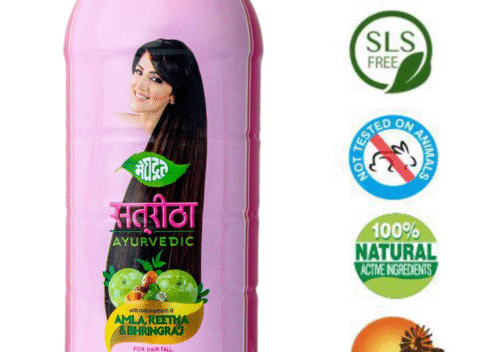 Meghdoot Ayurvedic Satreetha Shampoo – Nature’s Touch for Clean, Nourished Hair