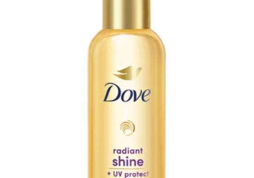 Dove Radiant Shine + UV Protect Hair Serum – For Glossy, UV-Shielded Hair Every Day