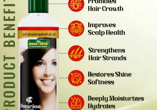 Jeena Sikho Omarion Hair Oil for Hair Fall Control and Hair Regrowth