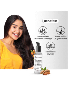 Read more about the article The Skin Story Anti-Frizz Hair Serum – Your Solution to Frizz-Free, Glossy Hair