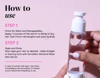 SUROSKIE Advance Glass Hair Serum – Reflect Shine, Radiate Confidence