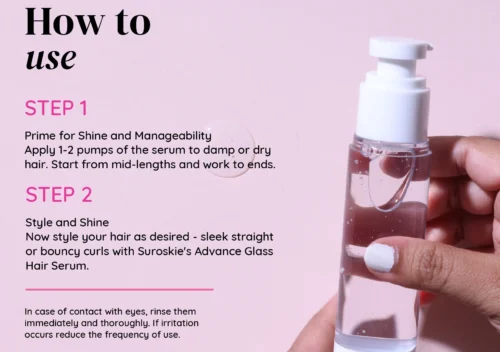 SUROSKIE Advance Glass Hair Serum – Reflect Shine, Radiate Confidence