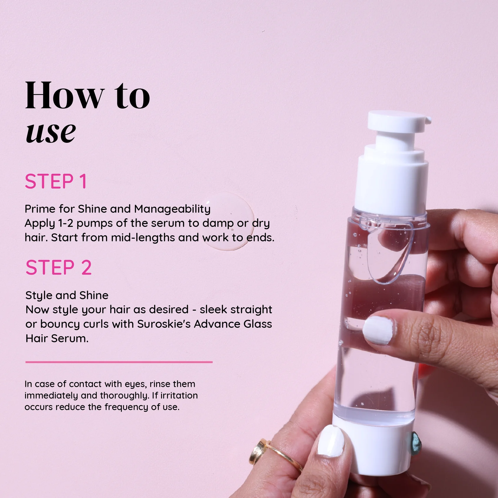 You are currently viewing SUROSKIE Advance Glass Hair Serum – Reflect Shine, Radiate Confidence