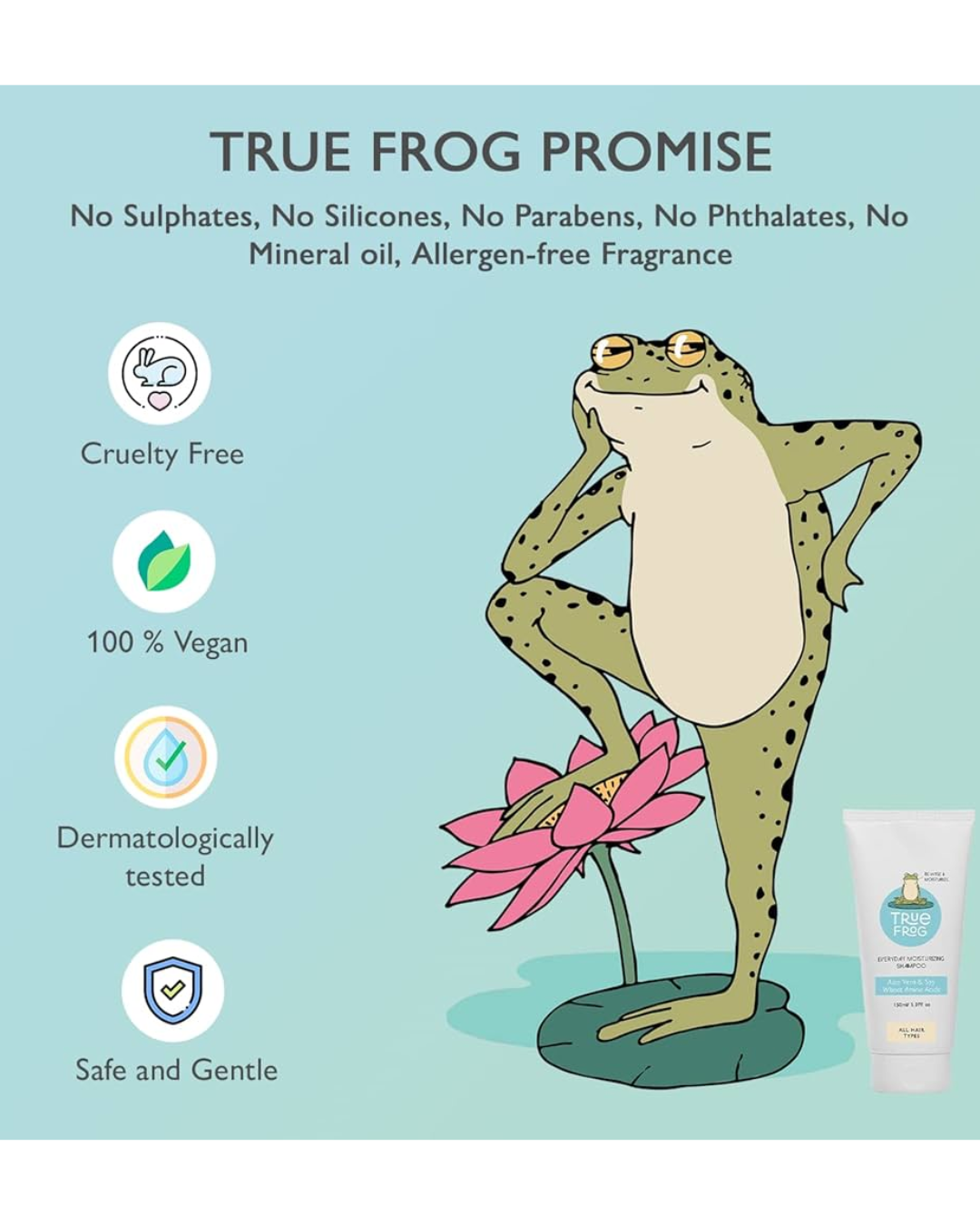 You are currently viewing True Frog Everyday Moisturizing Shampoo – Cleanse, Hydrate & Refresh Daily