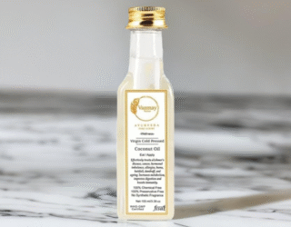 Vanmay Sutras Virgin Cold Pressed Coconut Oil 100ml – Pure Nourishment for Hair & Skin