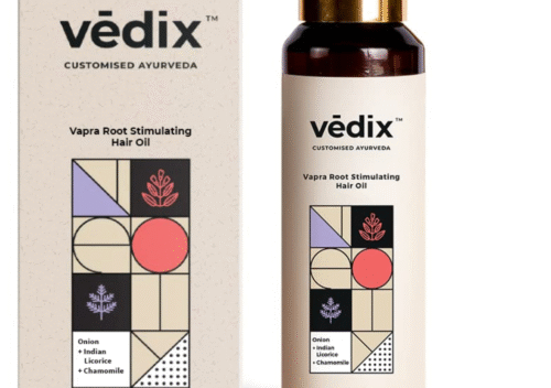 Vedix Vapra Root Stimulating Ayurvedic Hair Oil for Stronger, Healthier Hair