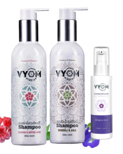 Read more about the article Vyom India Anti Hairfall Shampoo – Ayurvedic Strength for Hair Fall Control