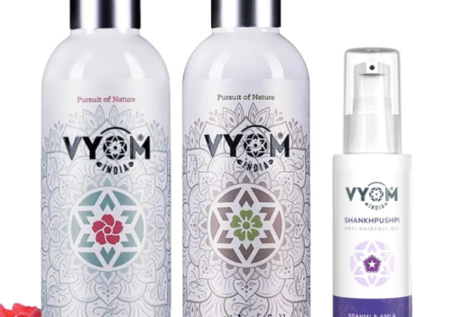 Vyom India Anti Hairfall Shampoo – Ayurvedic Strength for Hair Fall Control