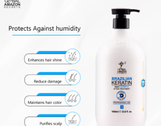 Global Amazon Secrets Brazilian Keratin Daily Shampoo – Smooth Perfection Every Day