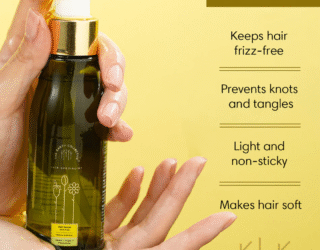 The Earth Collective Anti-frizz Hair Serum – A Botanical Solution for Frizzy Hair
