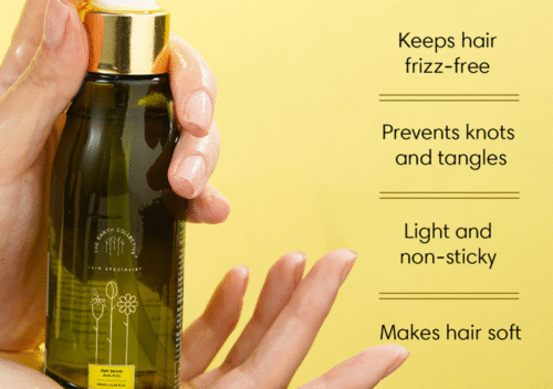 The Earth Collective Anti-frizz Hair Serum – A Botanical Solution for Frizzy Hair