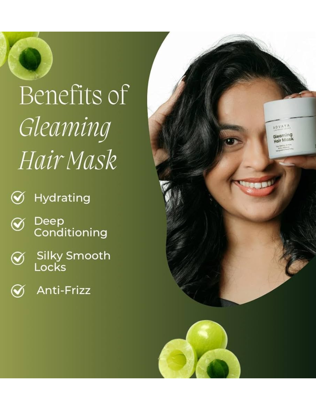 You are currently viewing Jivada Gleaming Hair Mask with Rosemary, Hibiscus & Amla – Nature’s Power for Strong, Shiny Hair