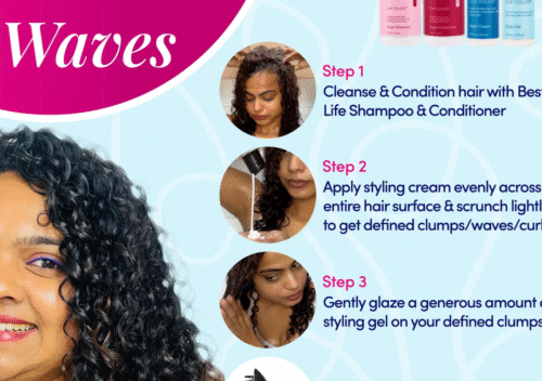 Best Life Curl Nourish Hydrating Style Cream for Dry, Frizzy, Wavy, Curly Hair