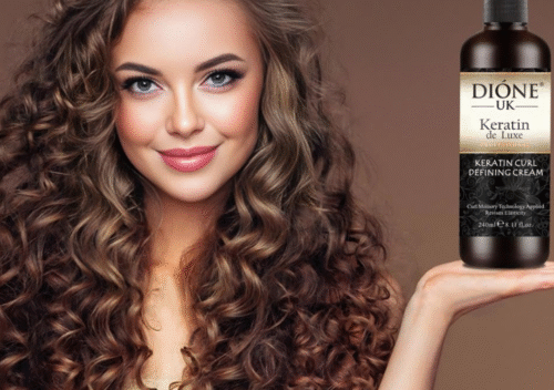 DIONE UK Curl Care Curly Hair Cream 240 ml – Define, Nourish & Control Curls Naturally