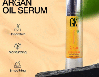 GK Hair Global Keratin Argan Oil Serum 50ml for Women – Smooth, Strong & Shiny Hair