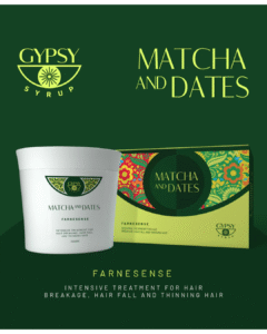 Read more about the article Gypsy Syrup – Matcha and Dates Farnesense: A Natural Sweetener for Modern Living