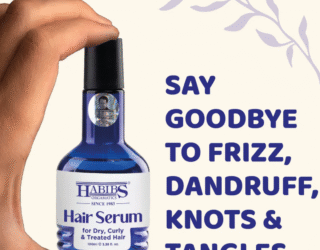 Habibs Orgamatics Hair Serum – Shine, Smoothness, and Strength in Every Drop
