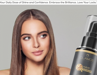 OLAMOR Premium Nourishing & Strengthening Vitamin-E Hair Serum – Repair, Shine & Protection