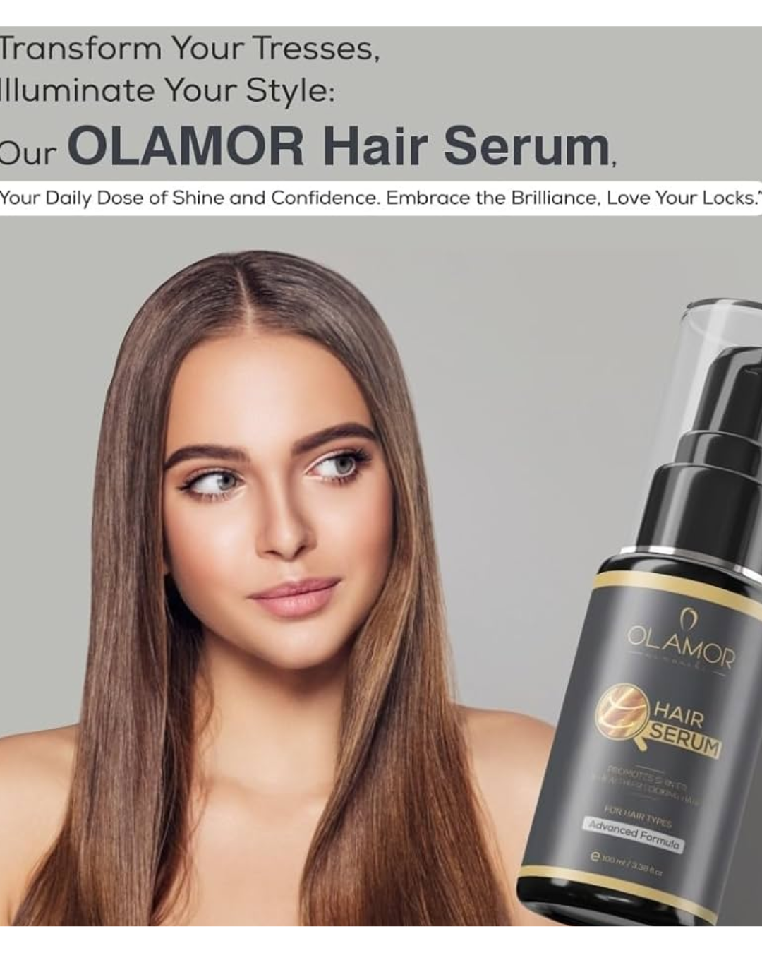 You are currently viewing OLAMOR Premium Nourishing & Strengthening Vitamin-E Hair Serum – Repair, Shine & Protection