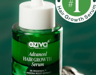 OZiva+ Advanced Hair Growth Serum – Boost Hair Strength & Regrowth