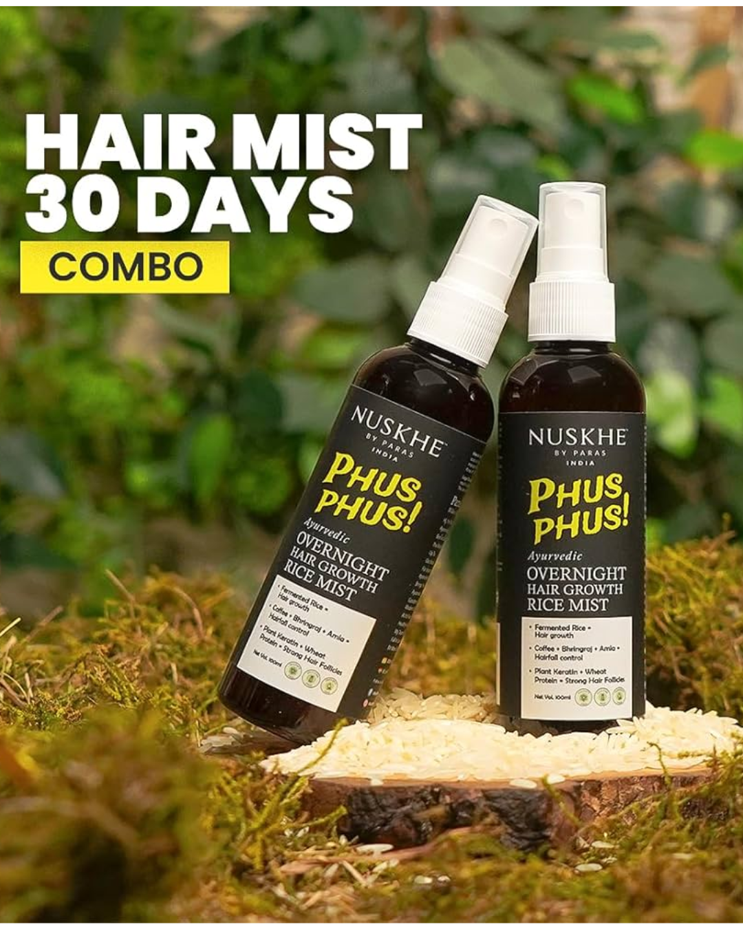 You are currently viewing NUSKHE BY PARAS 30 Days Combo Of 2 Hair Mists – Nature’s Answer to Hair Woes
