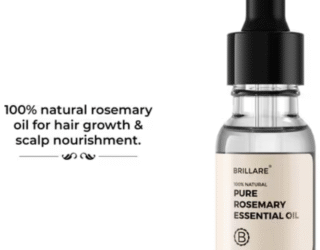 Pure Rosemary Essential Oil for Hair Growth & Scalp Nourishment