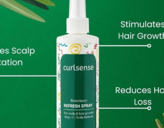 Curlsense – Rosemary Refresh Spray for Curly Hair