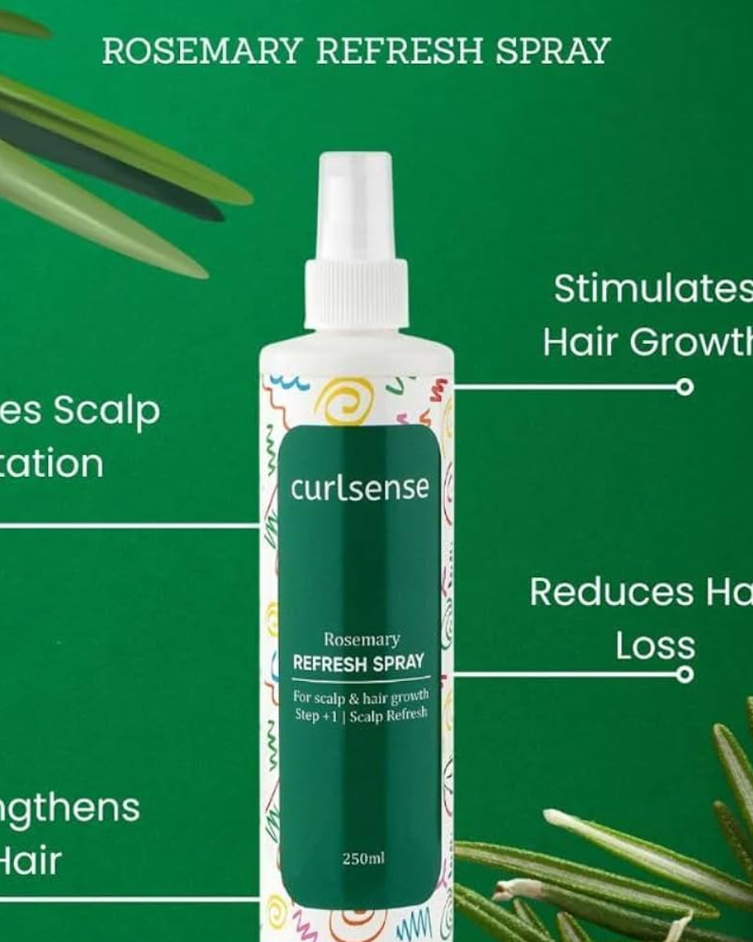You are currently viewing Curlsense – Rosemary Refresh Spray for Curly Hair