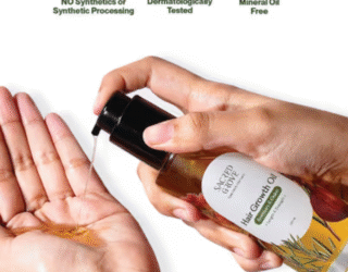 Sacred Grove Rosemary & Onion Oil – Herbal Fusion for Stronger Hair and Healthier Scalp