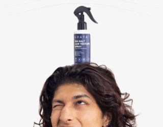 Arata Sea Salt Volumizing Hair Spray – Get Effortless Beach Waves and Volume