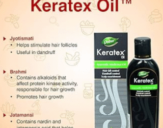 Dabur Keratex Oil Ayurvedic Medicinal Oil – Herbal Strength for Scalp & Hair Wellness