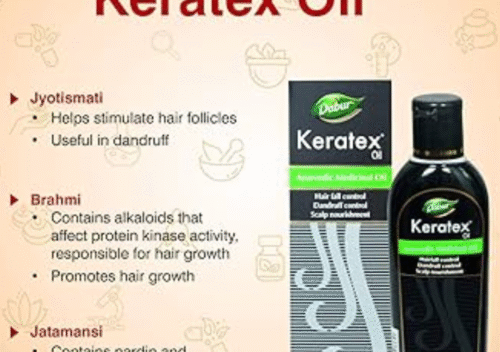 Dabur Keratex Oil Ayurvedic Medicinal Oil – Herbal Strength for Scalp & Hair Wellness