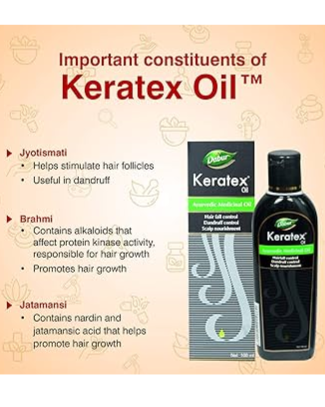 You are currently viewing Dabur Keratex Oil Ayurvedic Medicinal Oil – Herbal Strength for Scalp & Hair Wellness