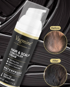Read more about the article Vagmine Hair & Scalp Concealer Cream, Waterproof Hair Shadow Cream, 50ml (Dark Brown)