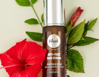 Vilvah Store Anti Frizz Hair Serum – Smooth, Shiny & Frizz-Free Hair
