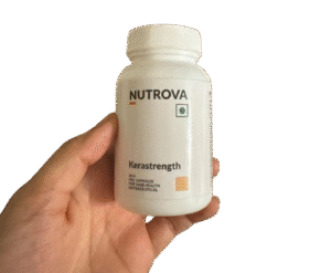 Read more about the article NUTROVA Kerastrength For Unisex (60 Capsules – Pack of 2) – Advanced Hair & Nail Nutrition